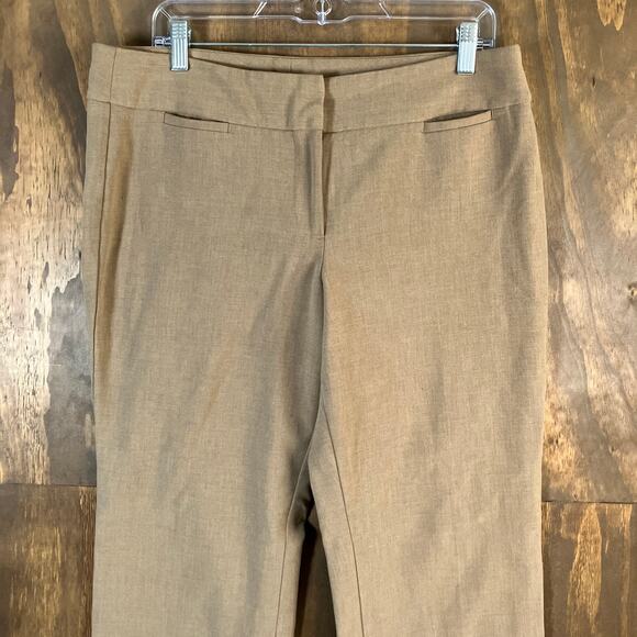 Talbots Womens Pants Brown Signature Petite Career Professional Stretch 12P - Picture 2 of 13